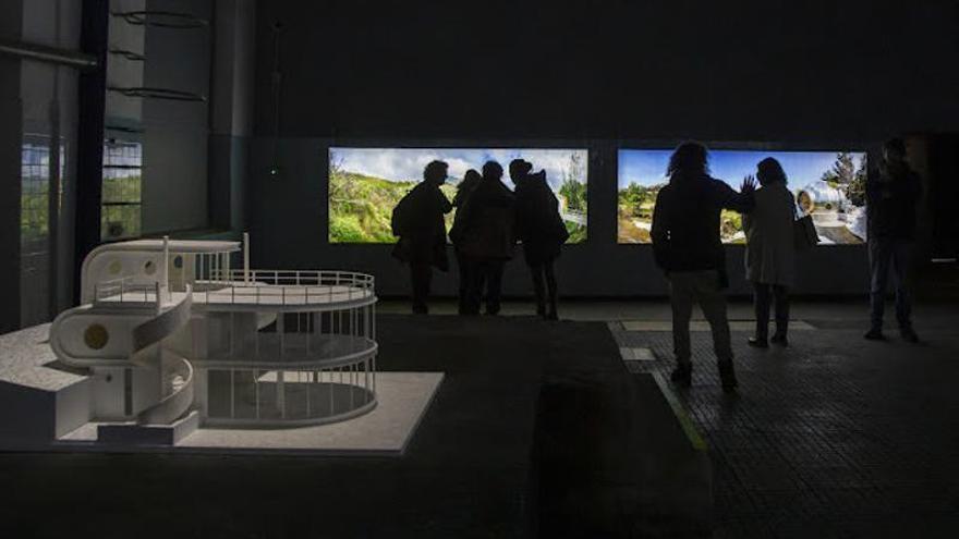 Última oportunidad para disfrutar de la exposición "La Revuelta y la Nieve" en el Pozo Santa Bárbara