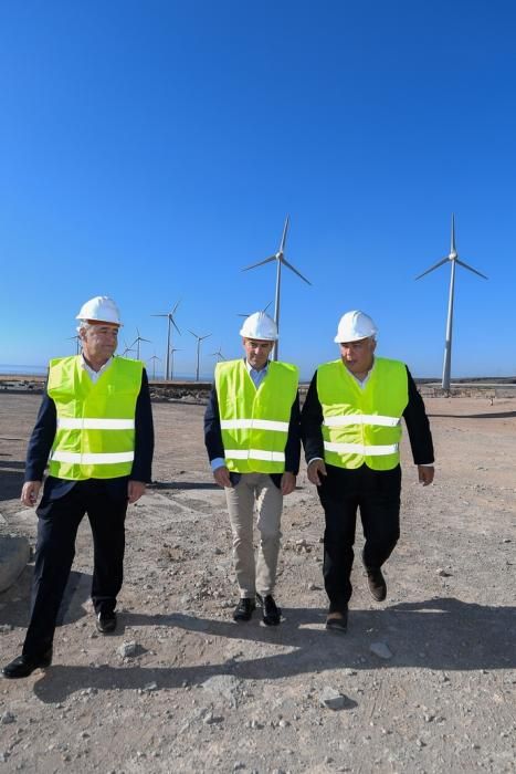 INAGURACION DEL MAYOR PARQUE EOLICO DE CANARIAS