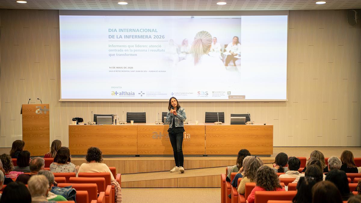 Acte de celebració del Dia Internacional de la Infermera a l’Hospital Sant Joan de Déu de Manresa