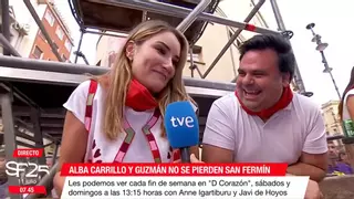 Alba Carrillo se mofa de las infidelidades del pasado en pleno San Fermín: "De cuernos soy especialista"