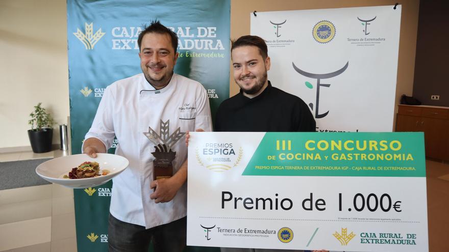 Mario Rodríguez gana el III Concurso Espiga de Cocina y Gastronomía IGP Ternera de Extremadura