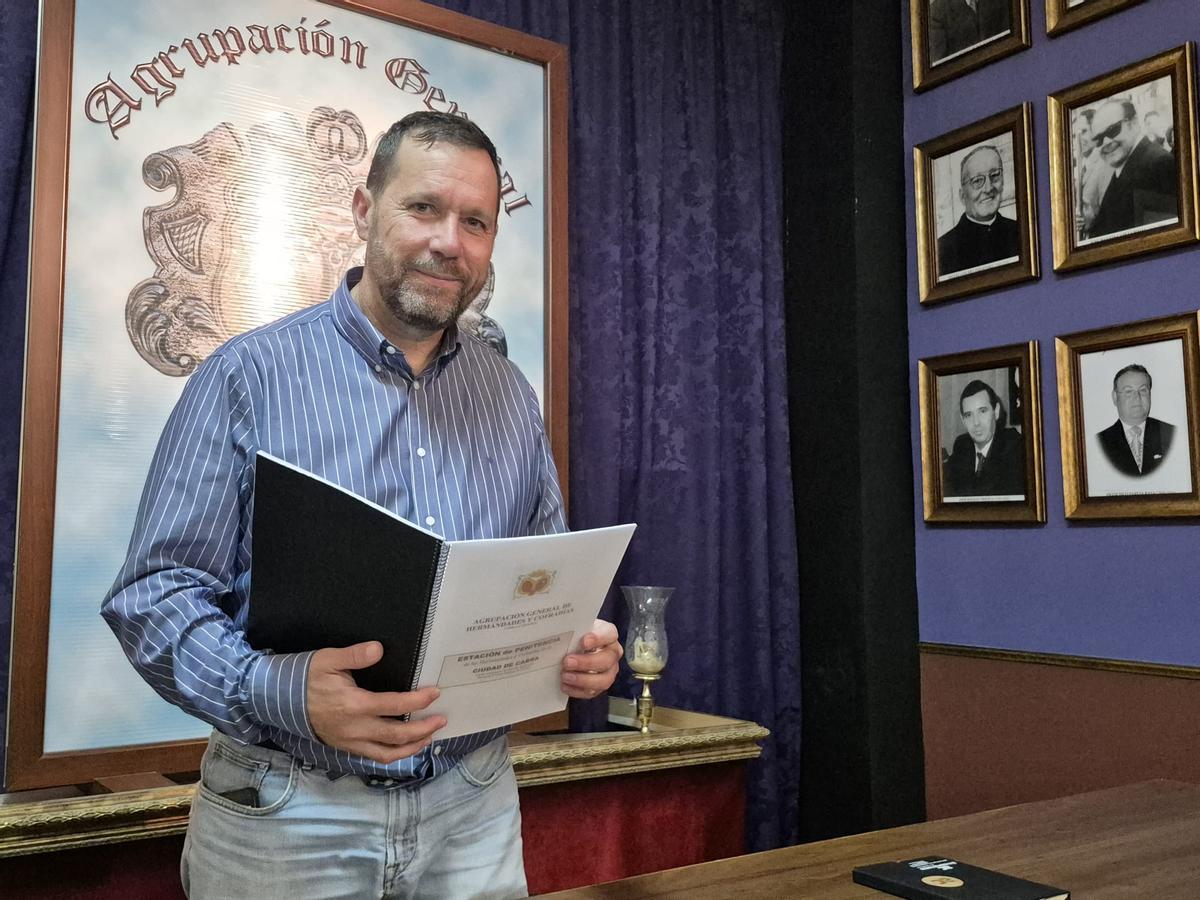 Bernardo Nicolás Fresnillo, tras la rueda de prensa.