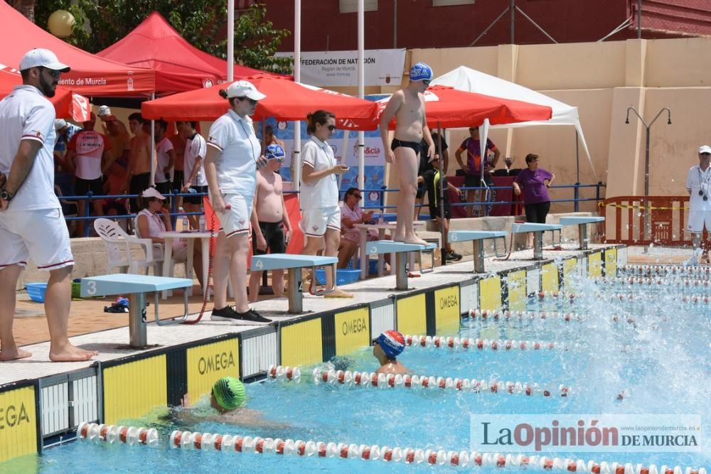 Final del Campeonato regional de natación.