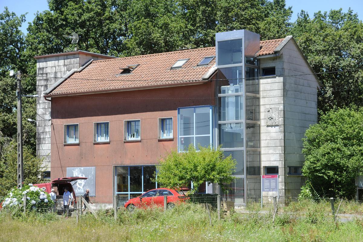 Albergue turístico de Sabucedo, en A Estrada, donde se implantará un centro tecnológico