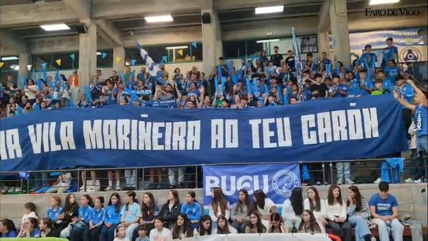 Balonmano: gran ambiente en el Lirón Store Mareiras Bueu-Lavadores