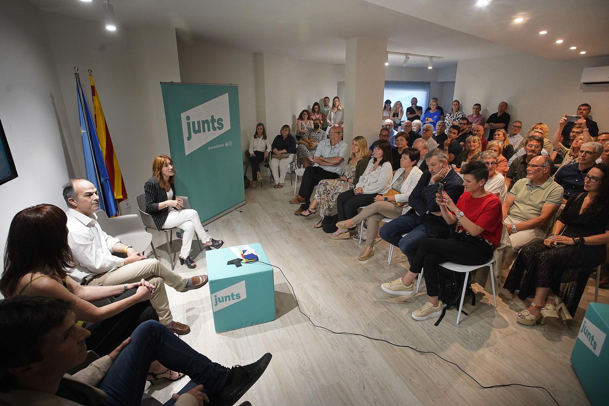 Turull presenta la candidatura a la seu de Junts