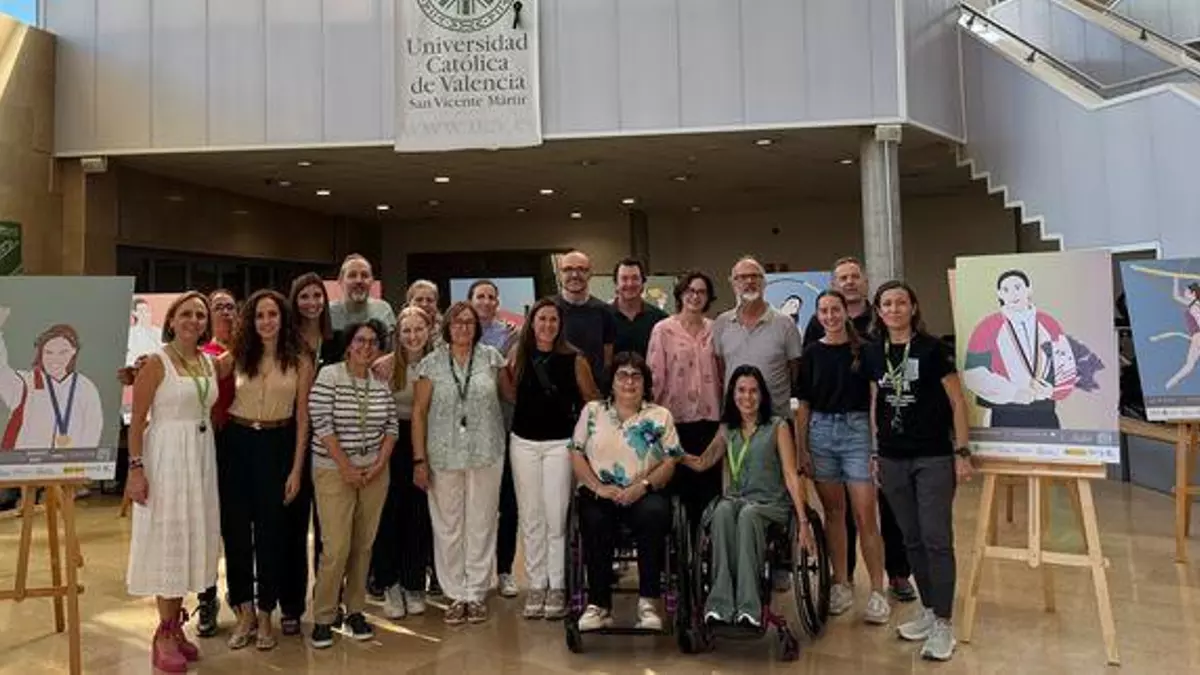 La UCV abre una exposición interactiva sobre las olímpicas y paralímpicas valencianas