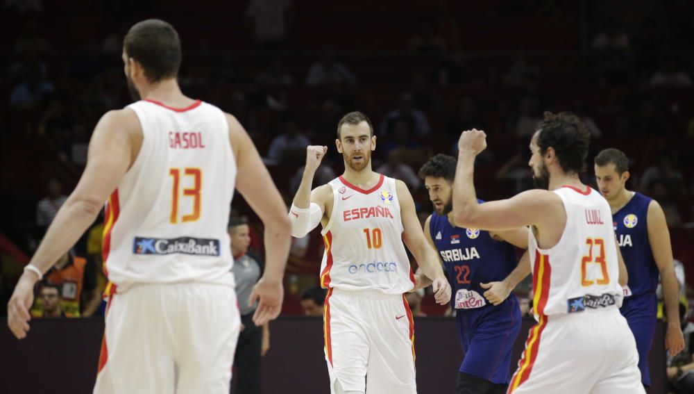 Mundial de baloncesto: España - Serbia