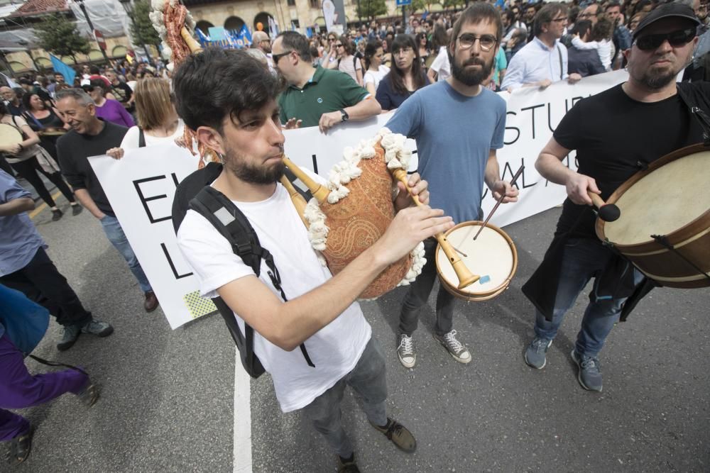 La manifestación, en imágenes