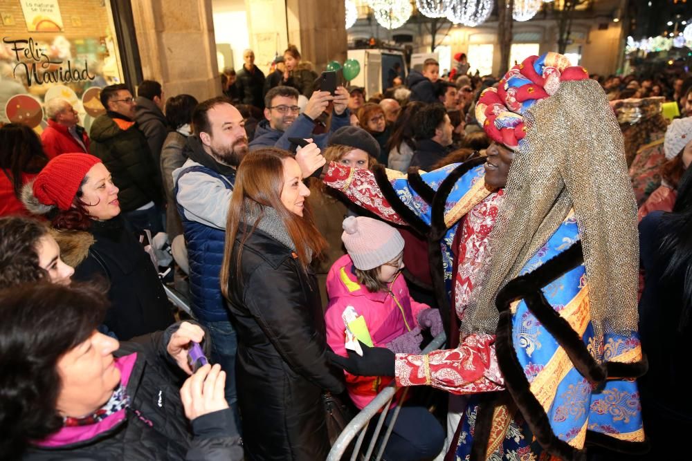 Las imágenes de la Cabalgata de Reyes de Vigo 2019