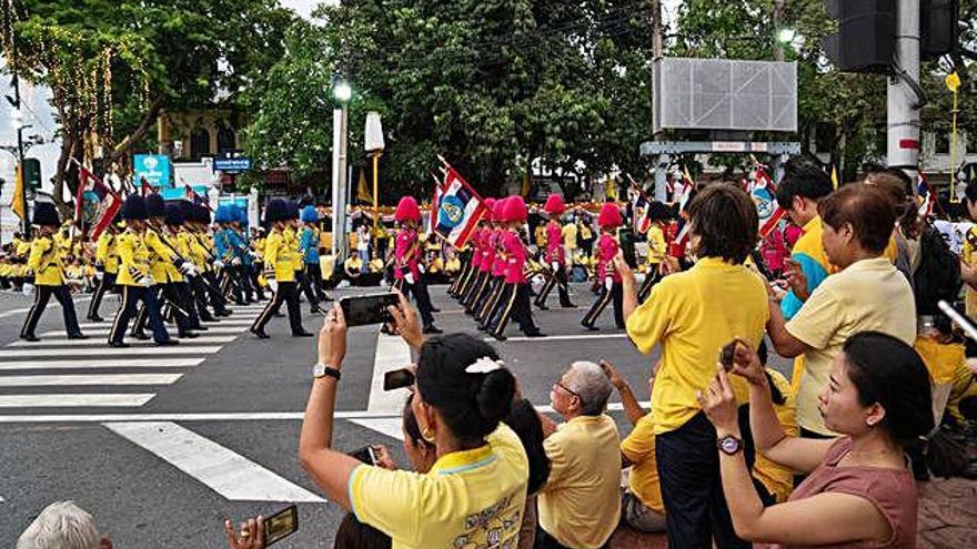 Tailàndia Coronació del rei Rama X, la primera dels darrers 70 anys