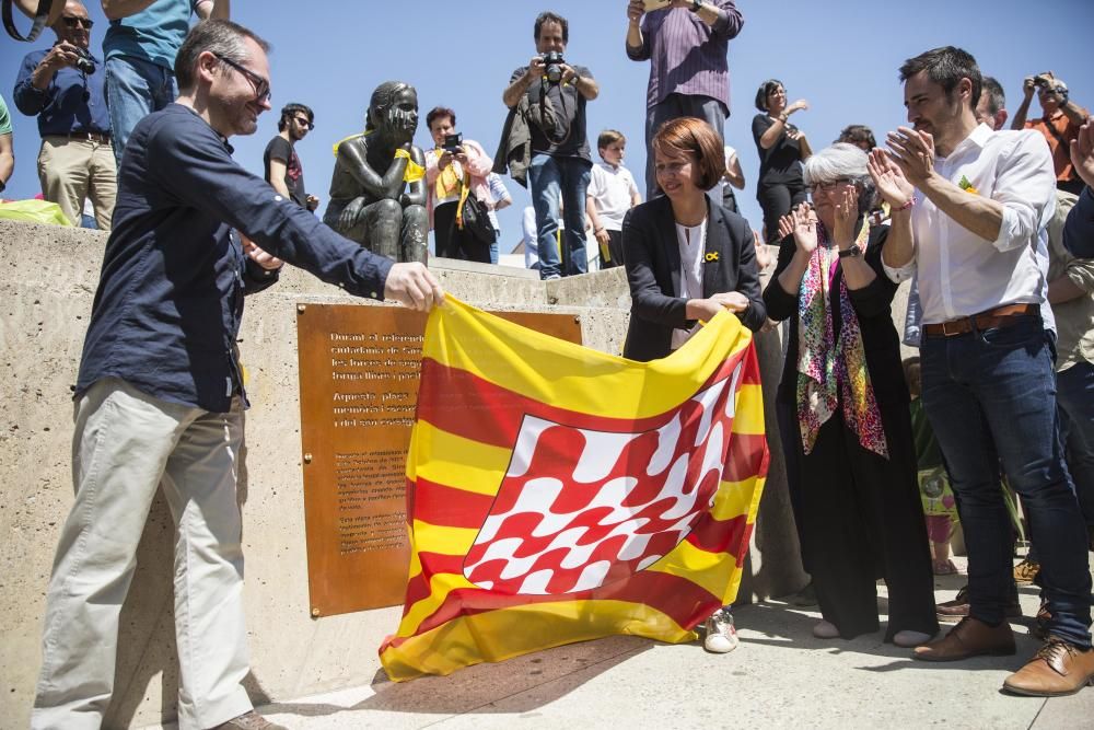 Inauguració de la plaça U d'Octubre de 2017 de Girona