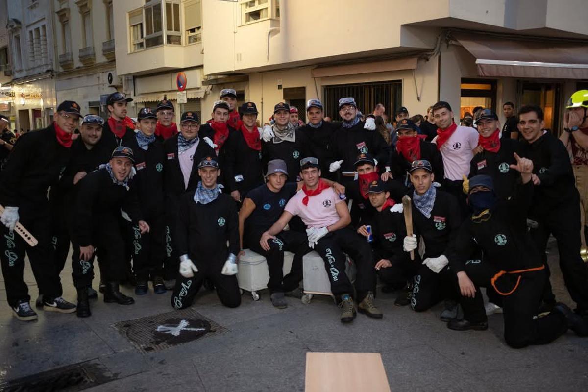 Grupo de los 'fadrins?, Clavarios de la Divina Aurora de Benifaió.