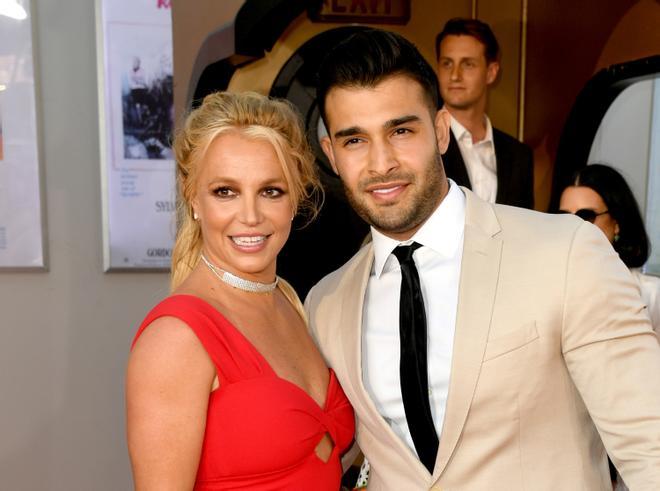 Britney Spears y su pareja, Sam Asghari