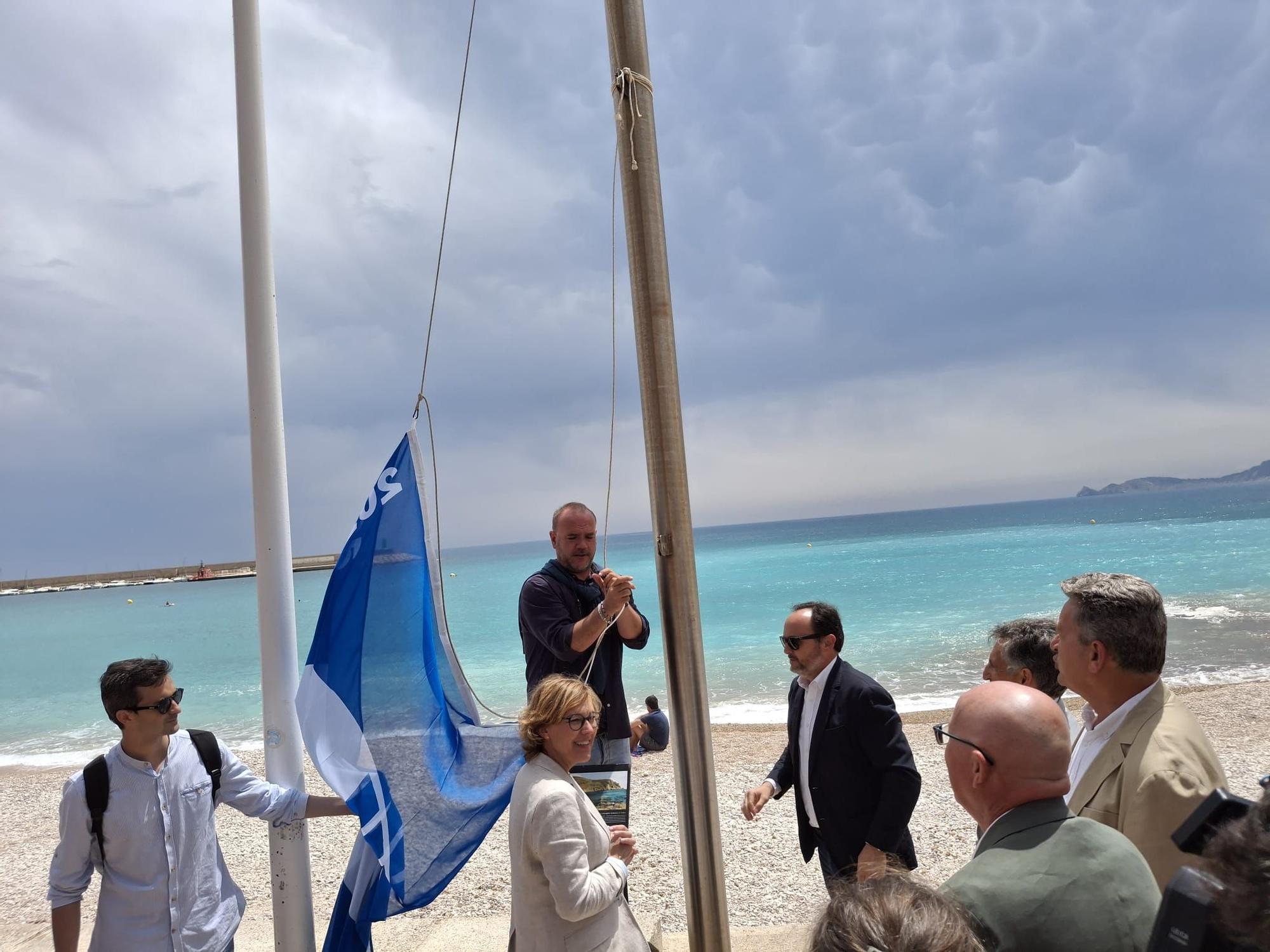 Xàbia, escenario de bandera: así ha sido la entrega de las 164 banderas azules (imágenes)