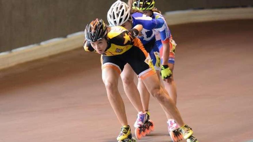 Sheila Posada, durante el último Campeonato de España.