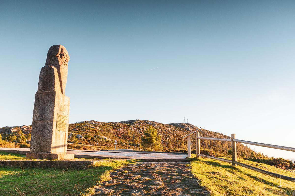 El mirador de Valle Inclán, uno de los puntos más privilegiados para ver Barbanza y alrededores