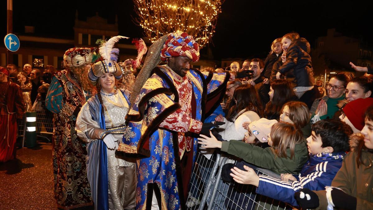 La llegada de los Reyes Magos a Vigo