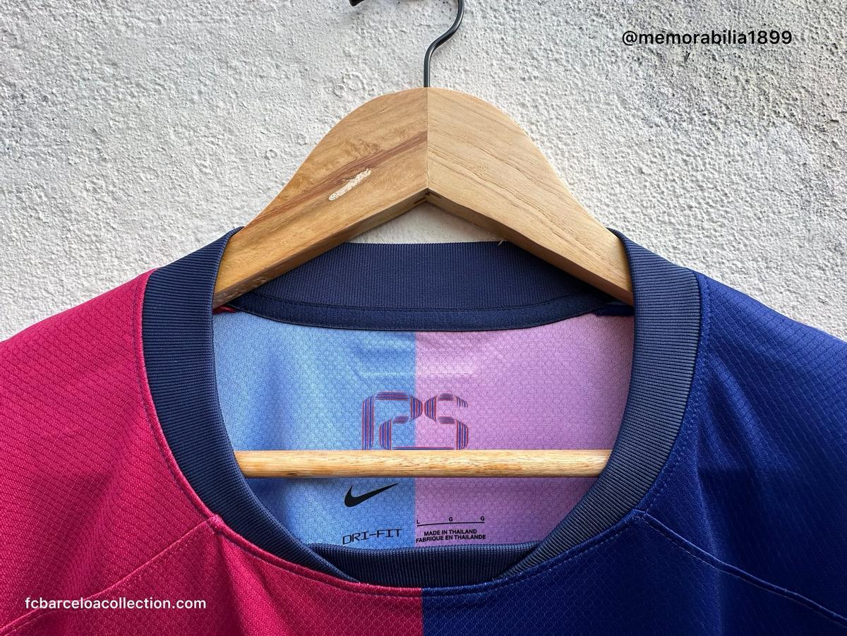 Nuevos detalles de la camiseta del Barça de la temporada 2024/2025
