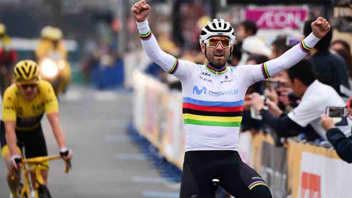 Alejandro Valverde se impuso en Japón