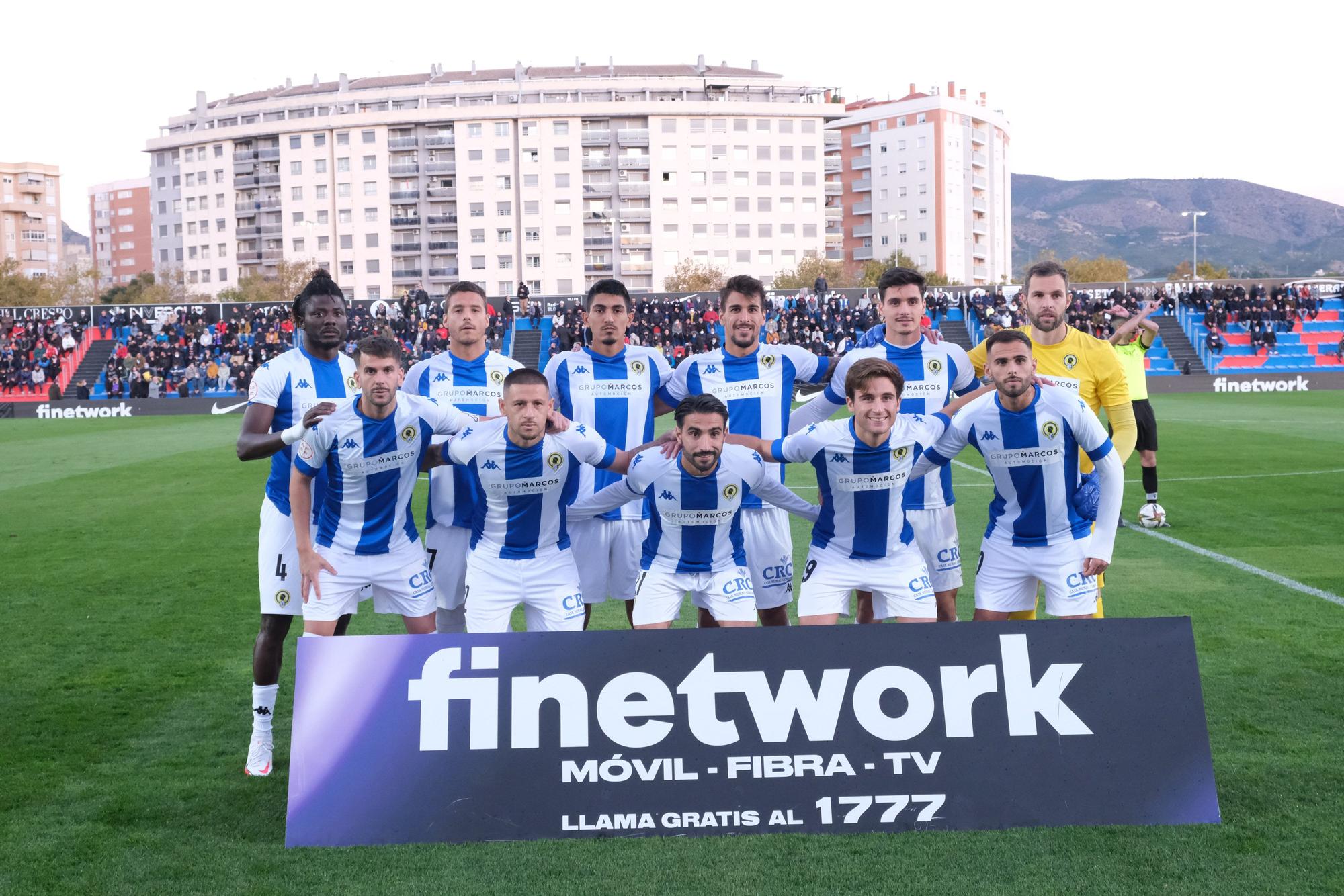 Eldense y Hércules igualan en un partido lleno de alternativas (2-2)