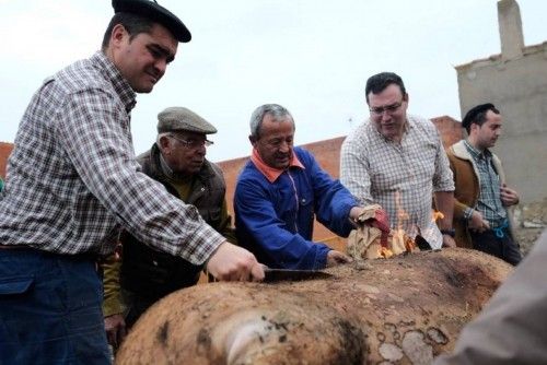 Matanza tradicional en Monfarracinos