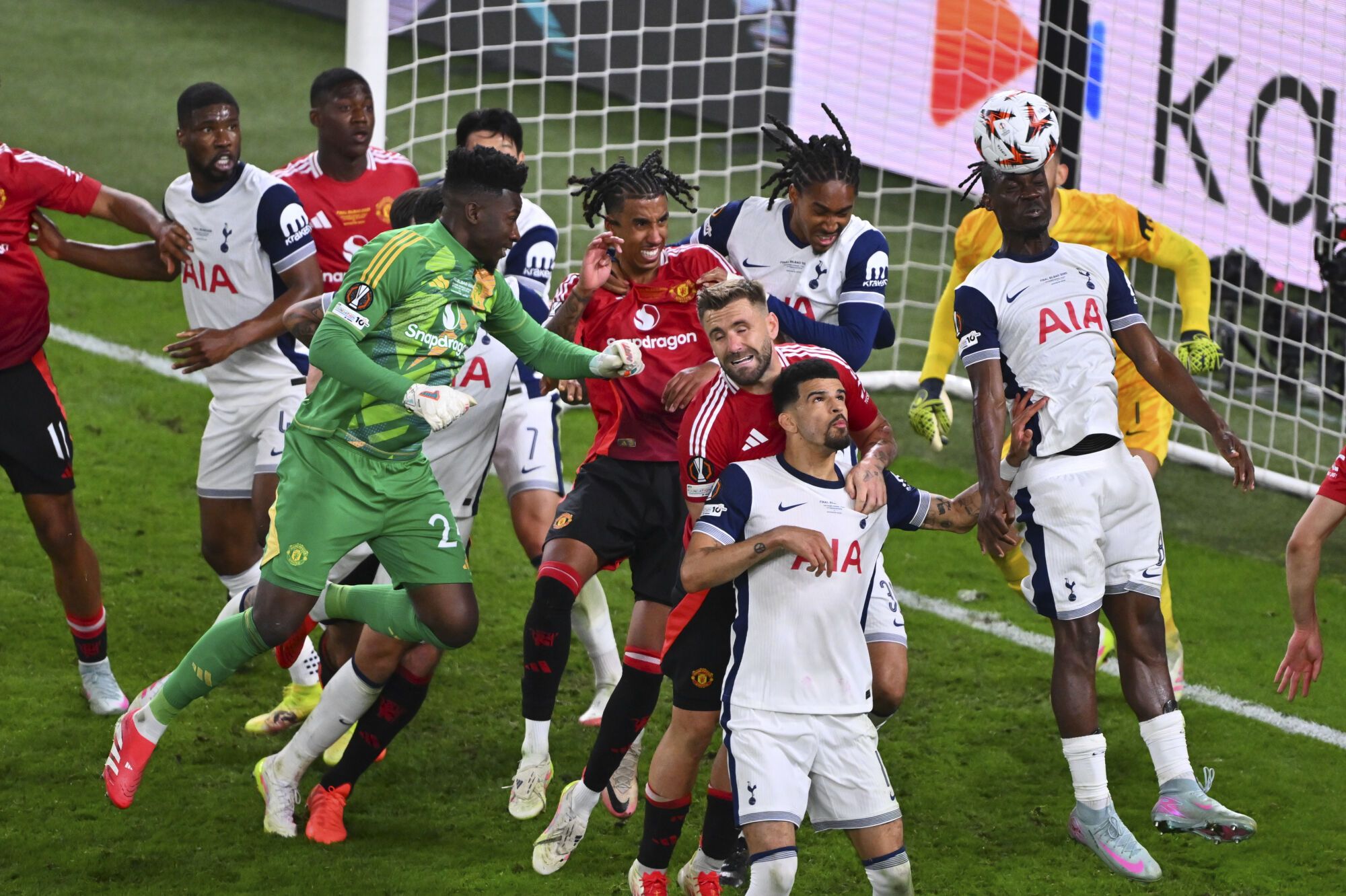 Final de la Europa League: Tottenham Hotspur - Manchester United.