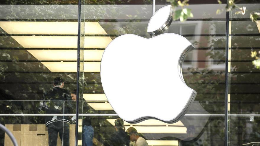 Una imagen del logo de Apple.