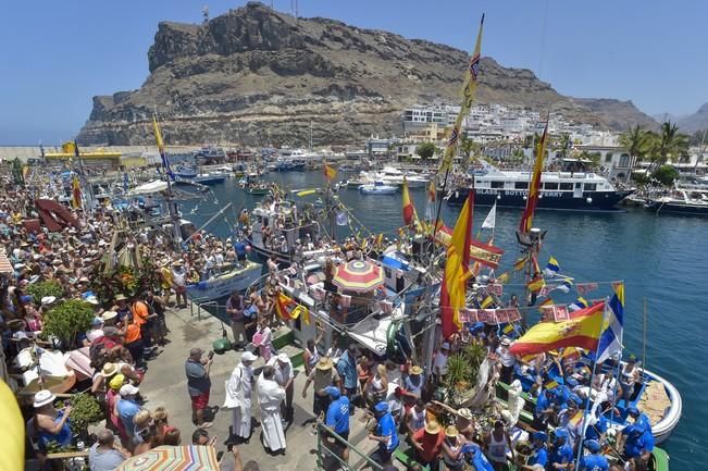 Procesión marítima de la Virgen del Carmen ...