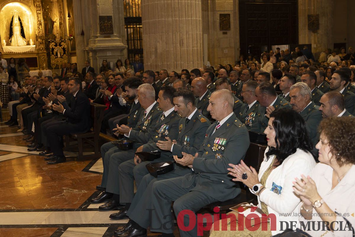 Así se ha vivido el día de la patrona de la Guardia Civil en Caravaca