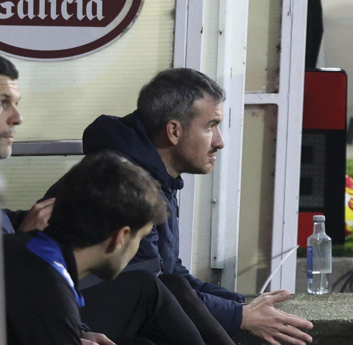 Rubén Domínguez, esta temporada en el banquillo de Pasarón | GUSTAVO SANTOS