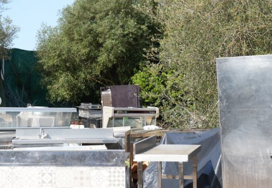 Galería: La Policía Local en el asentamiento de sa Joveria de Ibiza
