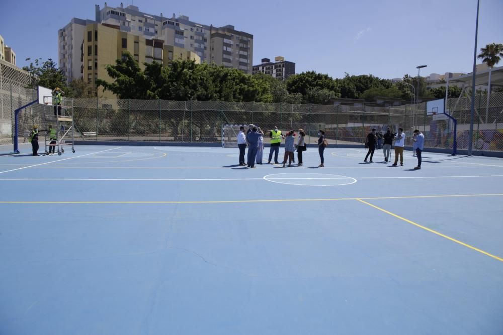 Obras de mejora en las canchas