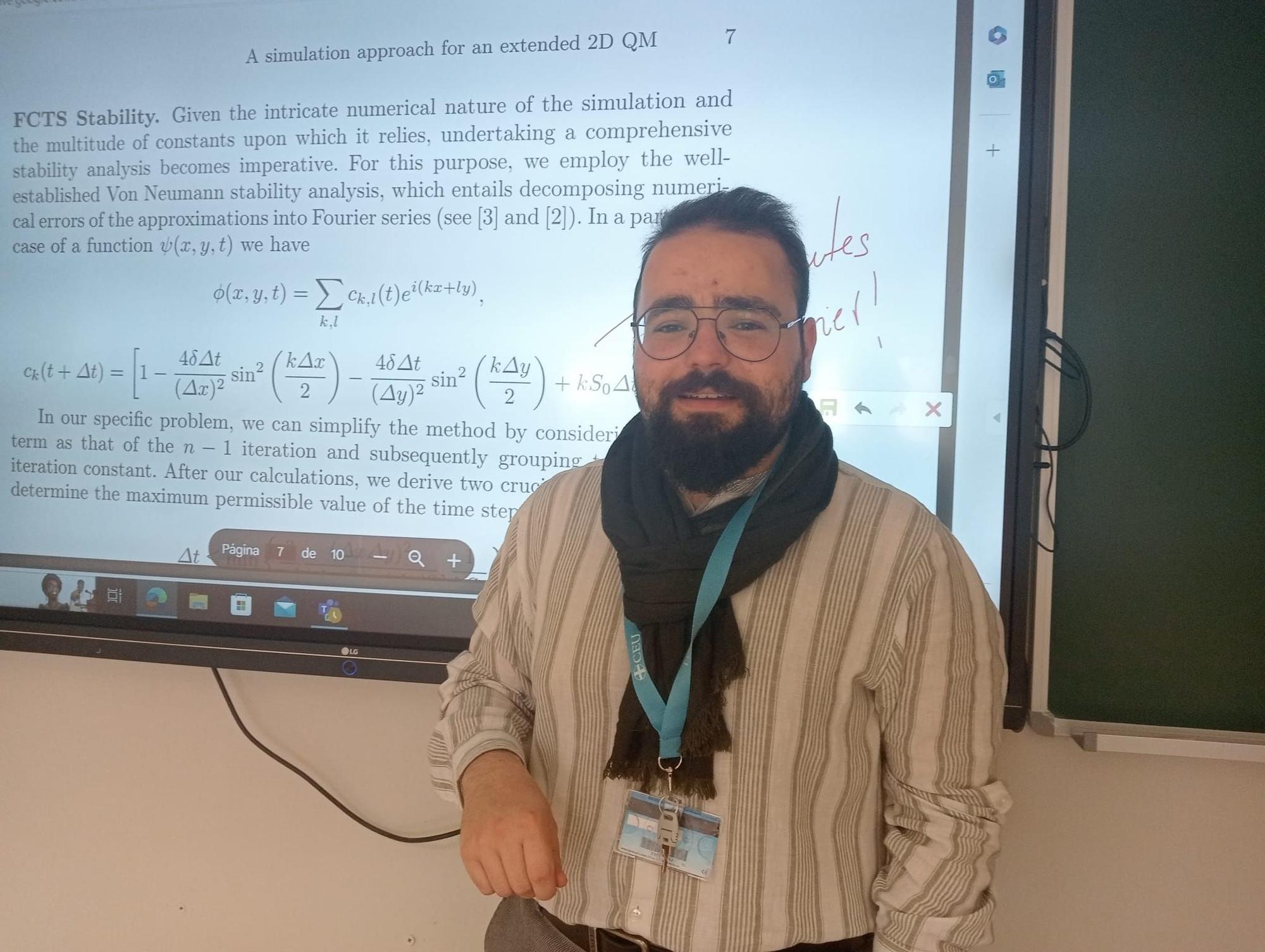 Jesús Martínez, profesor del CEU y experto en Matemáticas.