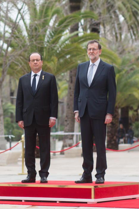 RAJOY RECIBE A HOLLANDE EN MÁLAGA PARA ...