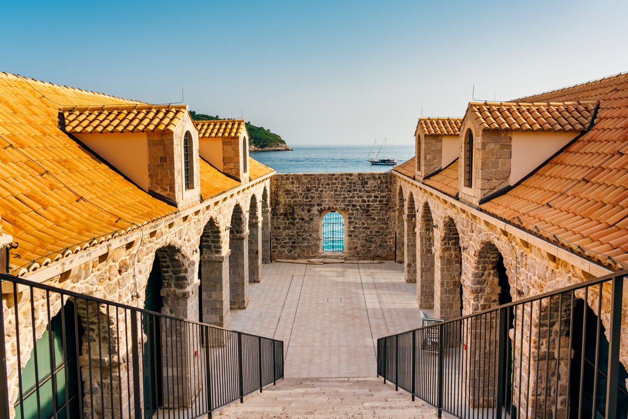 Lazareti, el lugar donde se ponía en cuarentena a los marineros que llegaban a Dubrovnik