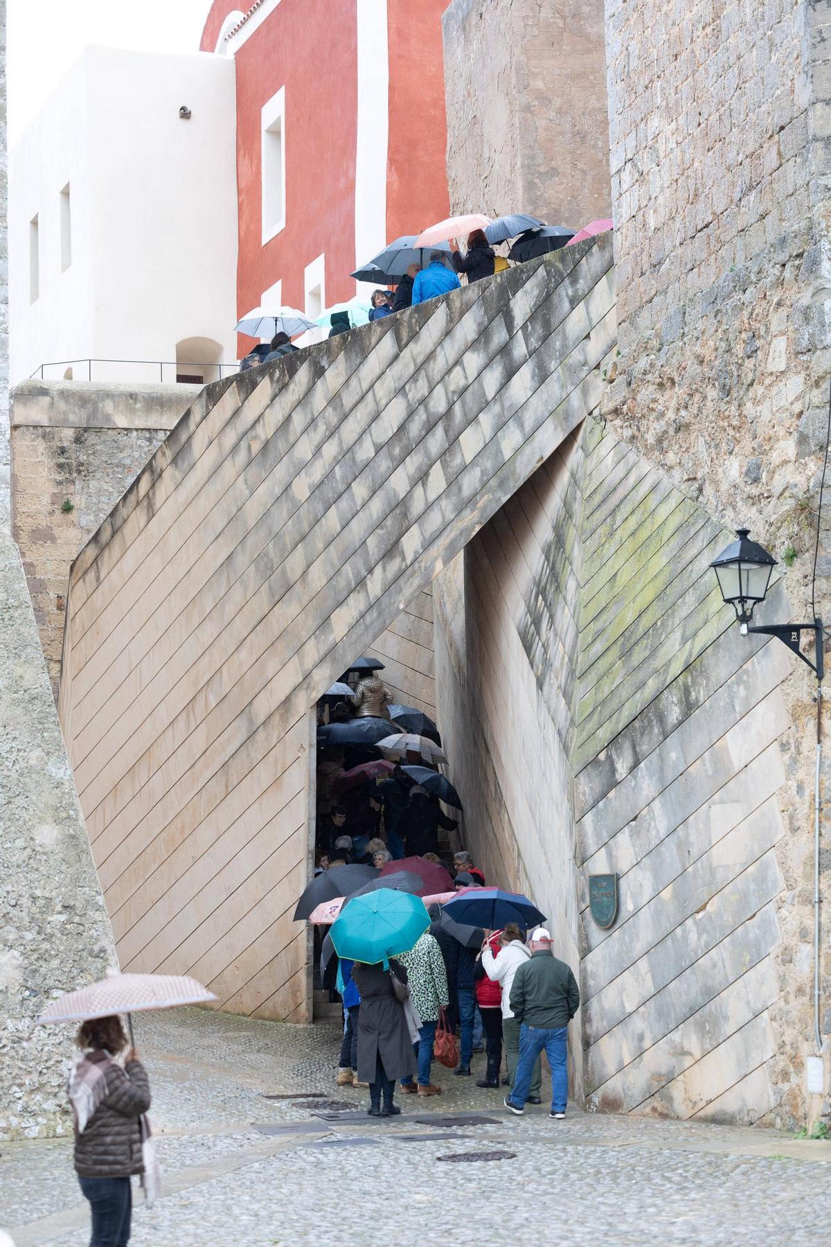 Todas las imágenes de la visita al Parador de Ibiza.