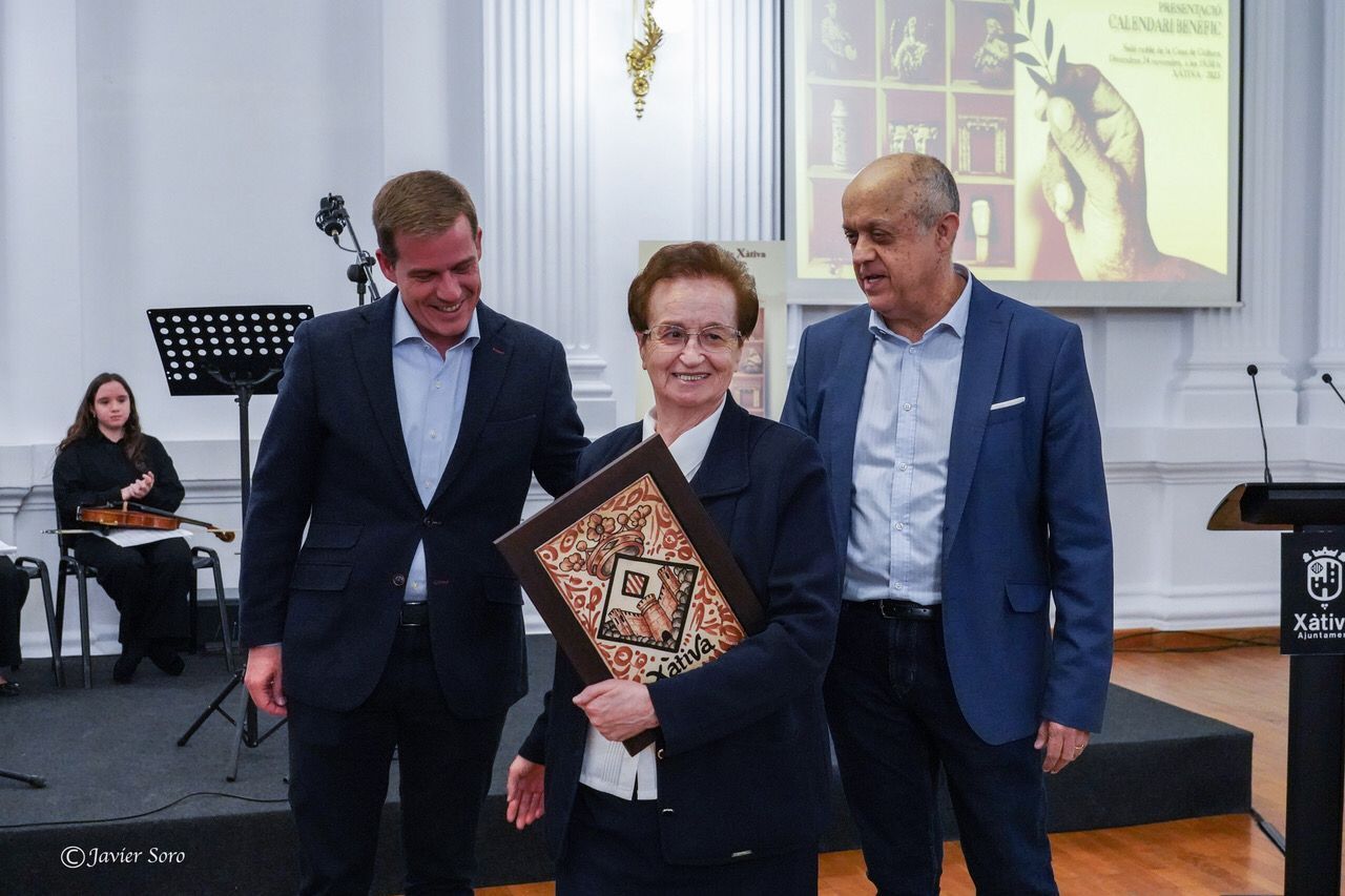 Presentación del calendario solidario de Xàtiva