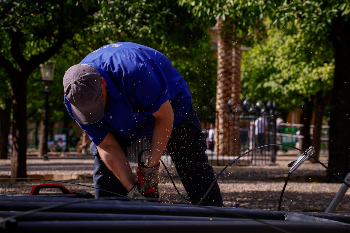 Comienza el montaje de las instalaciones de Flora 2025
