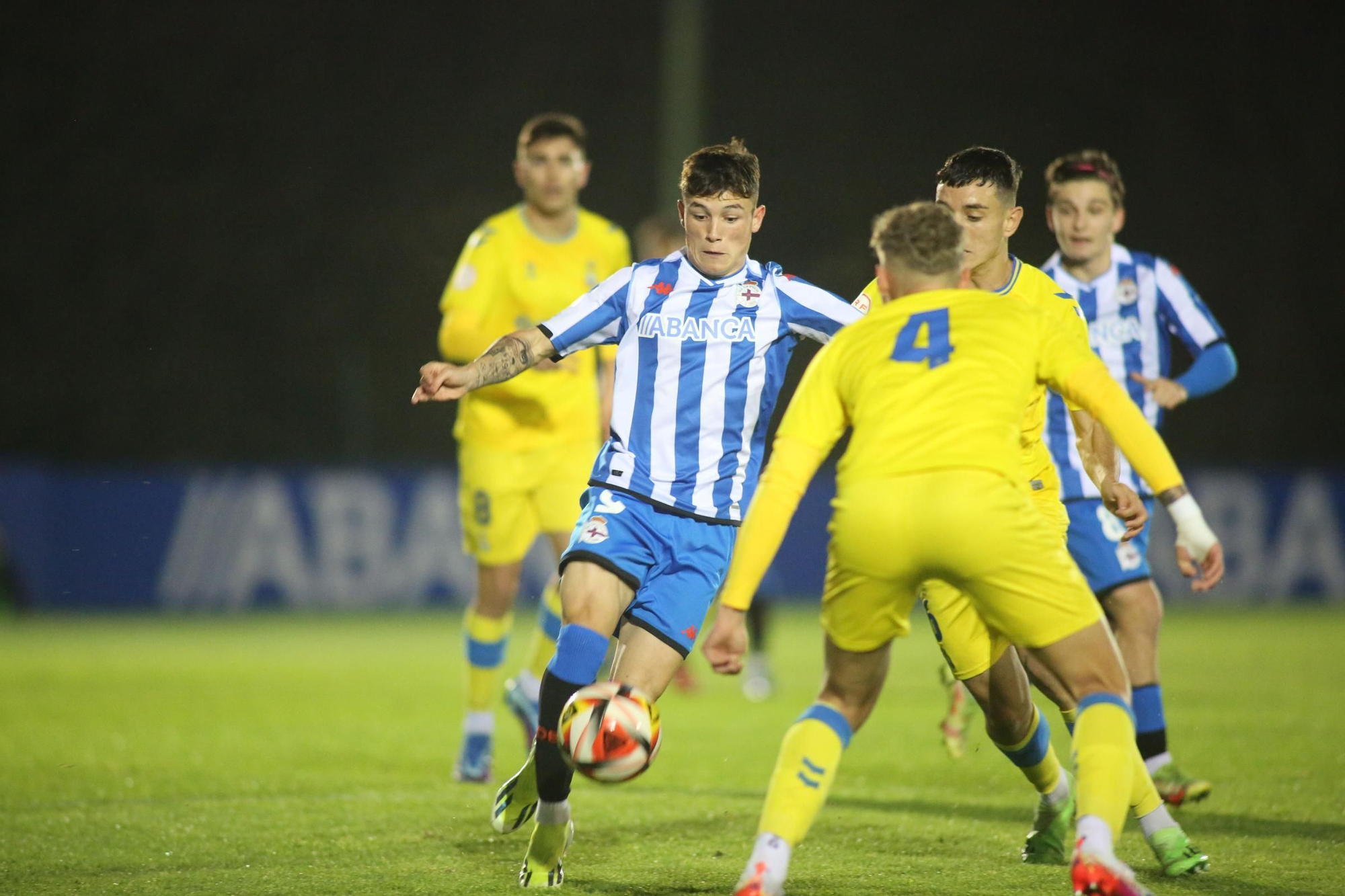 El Dépor Juvenil vence a Las Palmas y sueña con la Copa