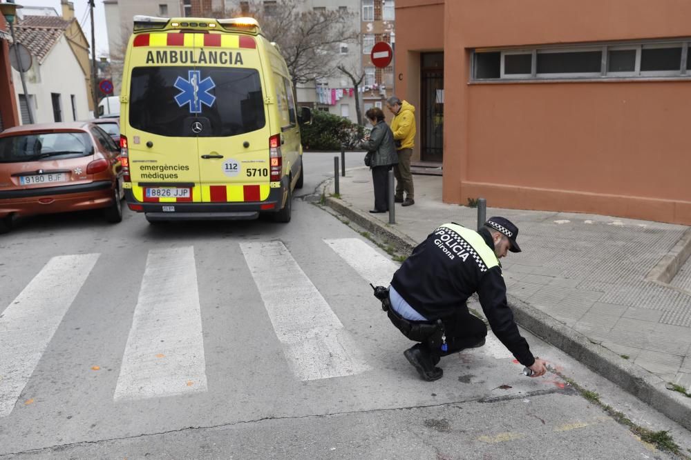 Atropellament al barri de Germans Sàbat