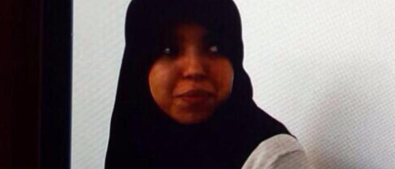 Soukaina Aboudrar, detenida en Pájara en diciembre de 2015.