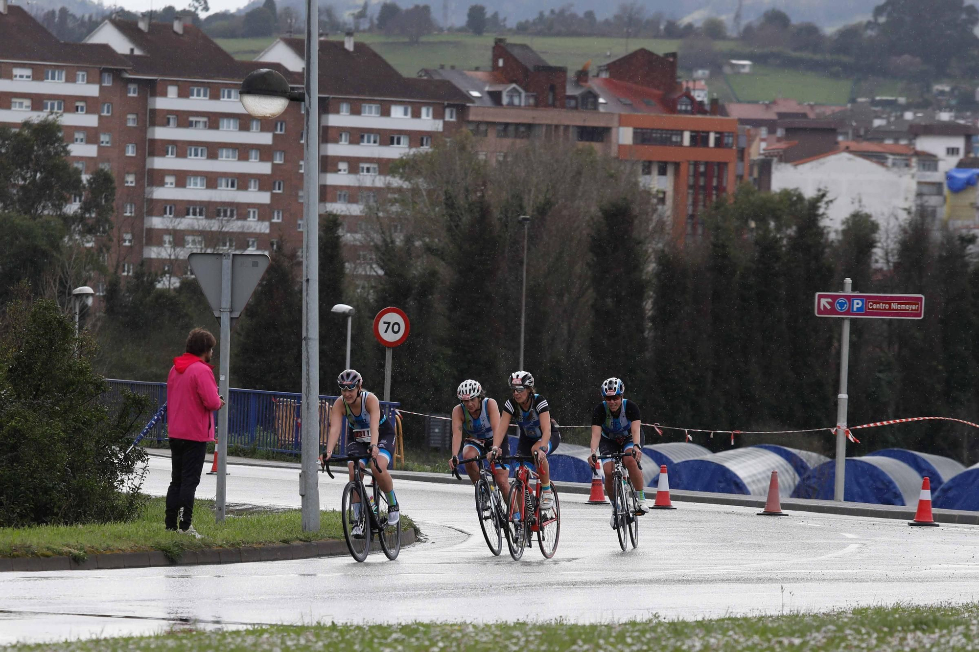 El duatlón de Avilés, en imágenes