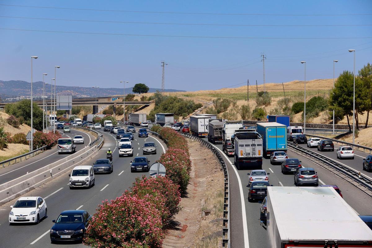 Trafico y retenciones en las carreteras andaluzas