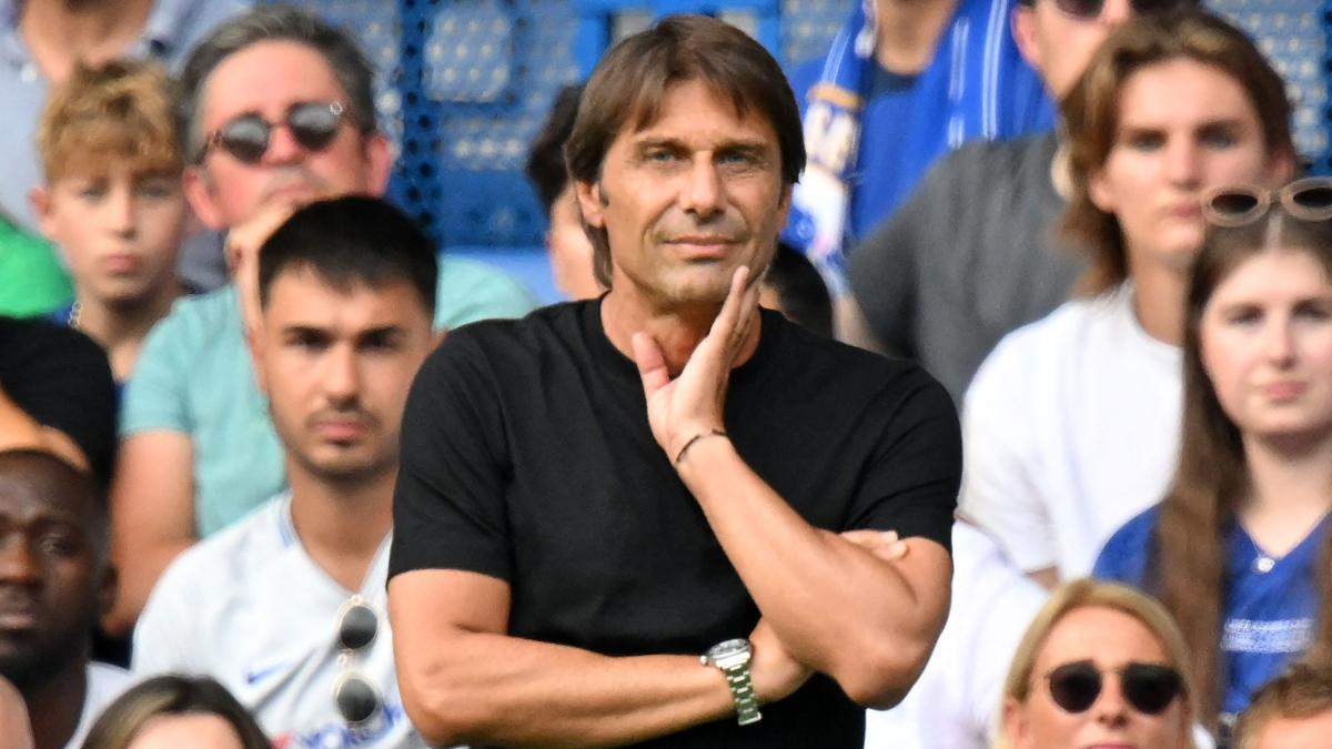 Antonio Conte, durante el duelo ante el Chelsea