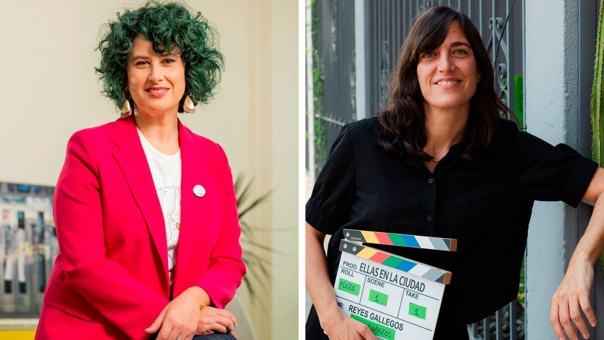 De izquierda a derecha, Ana Salazar, politóloga y presidenta de la Asociación de Comunicación Política, y la arquitecta y cineasta Reyes Gallegos.