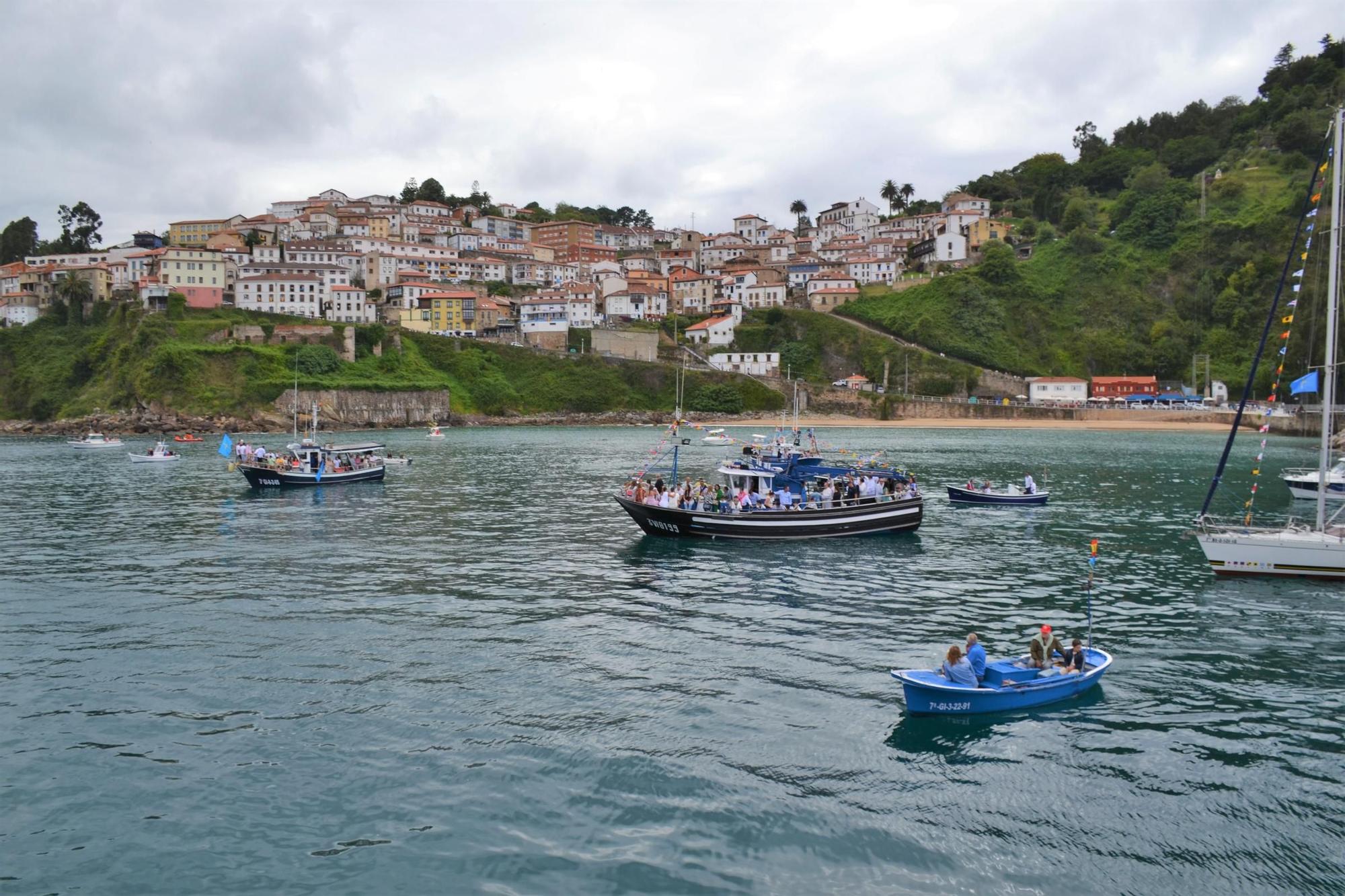 Lastres celebró la Virgen del Carmen