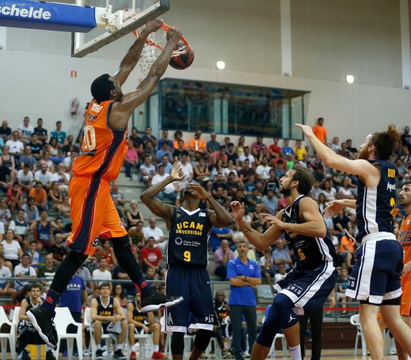 Valencia Basket - UCAM Murcia / Pretemporada 2018/19