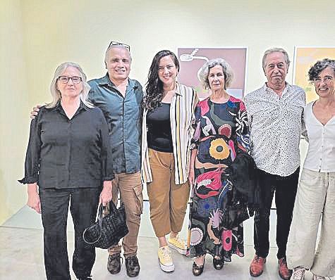 Teresa Matas, Hernando Maura, Victoria García, Lluís Fuster y Alicia Llabrés.