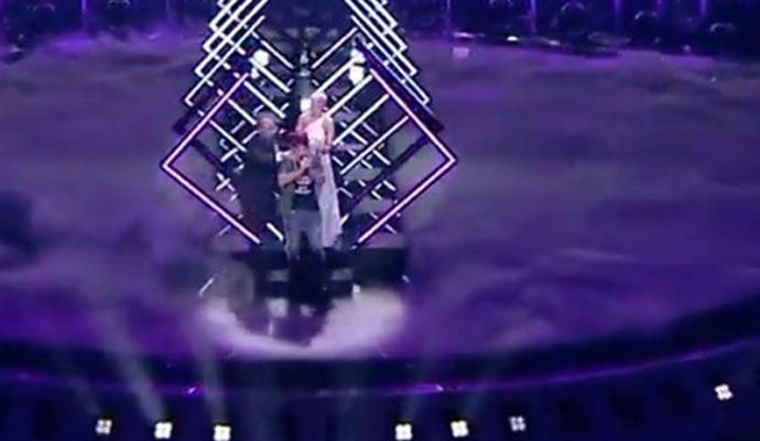 Un espontanéo se cuela en Eurovisión 2018